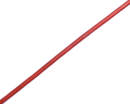 Шнурок круглый красный Ø 2.5 мм, дл. 60 см