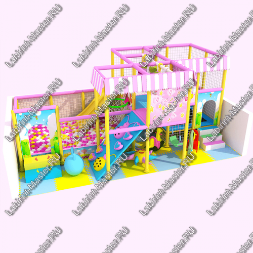 Детский игровой лабиринт "Солнечное настроение"