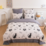 Комплект постельного белья Делюкс Сатин 100% хлопок на резинке LR618