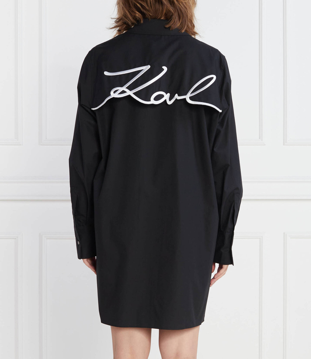 Платье signature tunic Karl Lagerfeld - черный(235W1602)