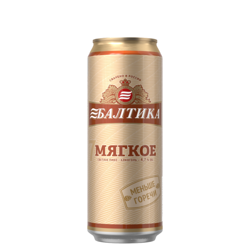 Пиво Балтика мягкое 7 0,45 л ж/б