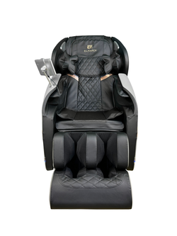 Массажное кресло Elfardi A20B бело-черное