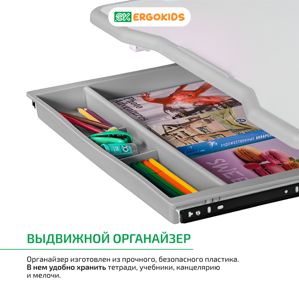 Детский стол и стул Ergokids Foxy BD-20