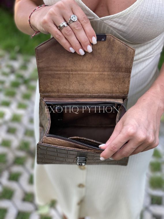 Сумка из кожи крокодила BG-381