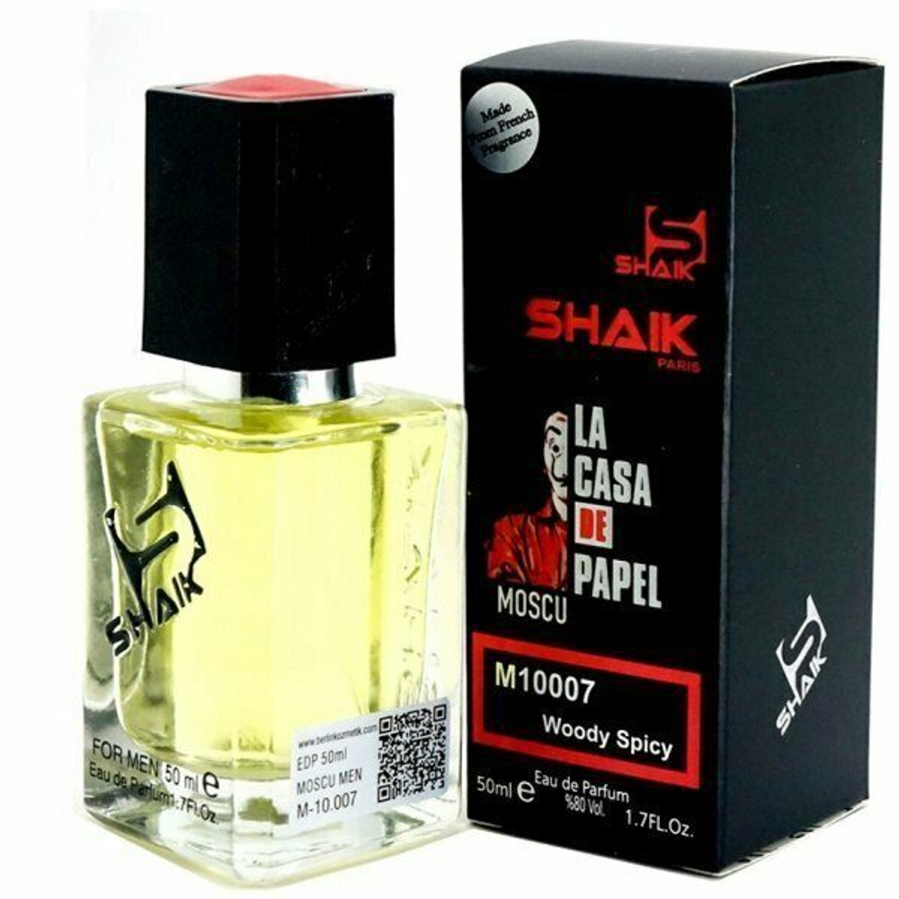 SHAIK 10007 LA CASA DE PAPEL MOSCOW unisex 50 ml.