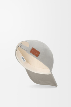 Loewe Кепка с нашивкой L из хлопка, серый