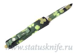 Нож Microtech Ultratech 121-2SPDS Green Lucky Cloverфотография - 4