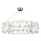 SL6602.203.72 Светильник подвесной ST-Luce Золотистый/Прозрачный LED 1*72W 4000K GRAVETTA