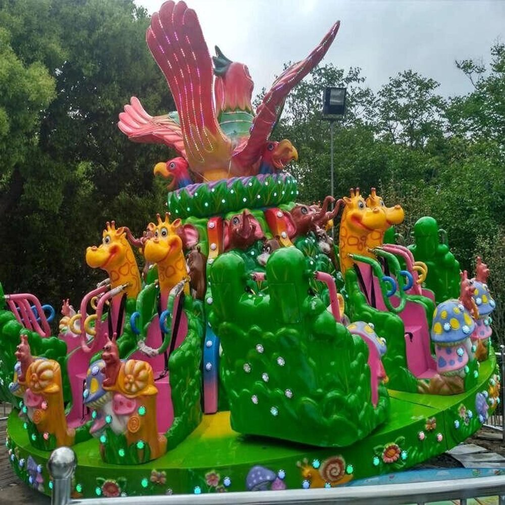 Карусель «Funny zoo» с установкой