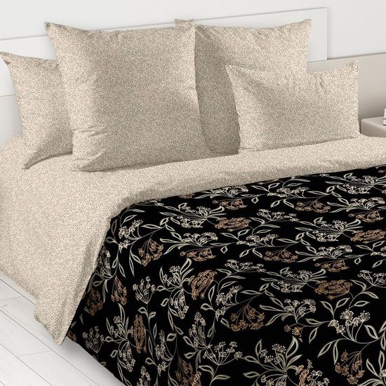 Комплект постельного белья Гербарий Зима-Лето перкаль