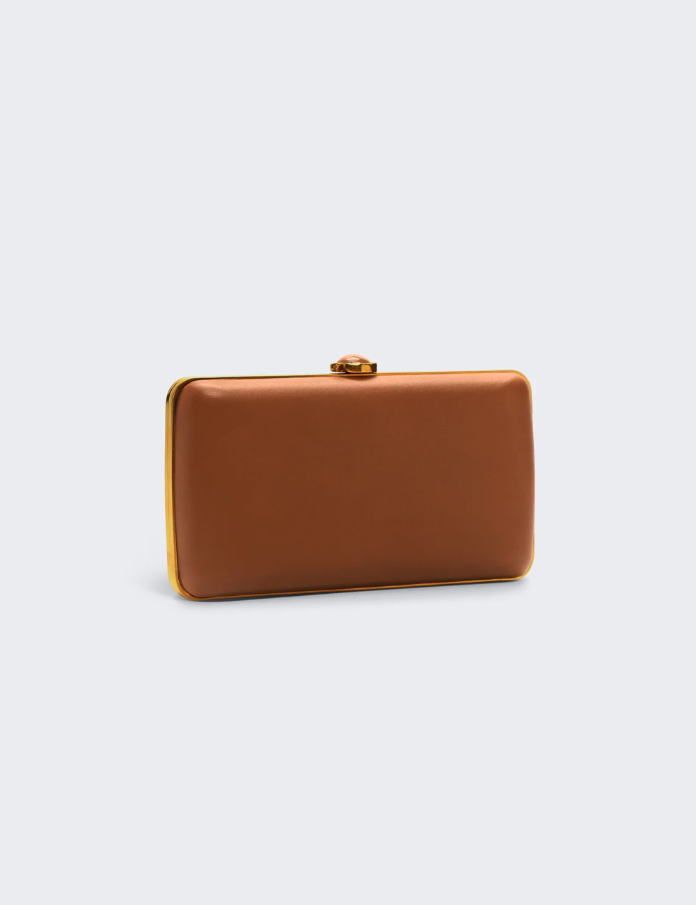 Schiaparelli Hand In Hand Clutch "Taupe"