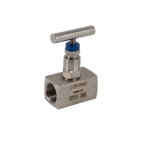 Игольчатый вентиль NK-ZN, Ду 8-25, Ру 400 бар, Tmax=190°С, нержавеющая сталь AISI304, NewKey