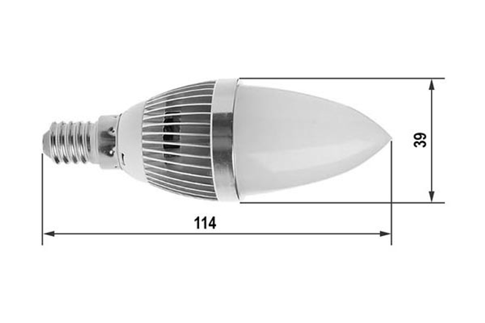 Лампа RGB с пультом 3W R40 E14 M