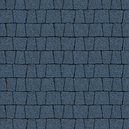 Тротуарная плитка АНТИК - Гранит Синий, комплект из 5 видов плит