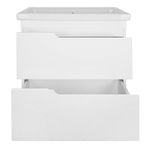 Комплект Тумба Azario KANTRI 70/2Н 700х455х865 напольная, с раковиной Фостер 70, белый глянцевый (CS00097252)