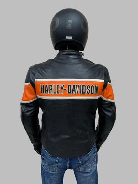 Мотокуртка HARLEY DAVIDSON HD кожа 52