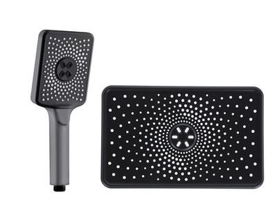 HT3022-3  Набор леек (троп.+ручная, ГРАФИТ) HANSEN (40/1шт)