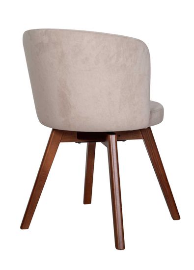 Стул СИТИ-ВР (вращающийся) с мягкой спинкой / Американский орех