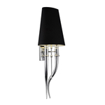 Wall design lamp  Brunilde by Ipe Cavalli H92 (Black)
