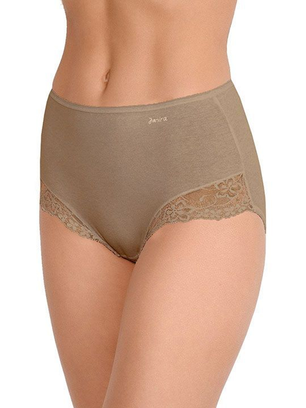 Набор из 2 plus size трусиков-слип Esencial (Размер: XXL) (Цвет: телесный)