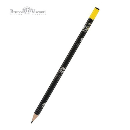 Карандаш ч/гр BV HappyGraphix. Взгляд зверя. Пантера НВ