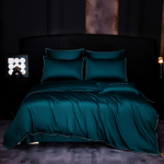 КПБ Однотонный Сатин Премиум OCP007, Евро, 4 наволочки