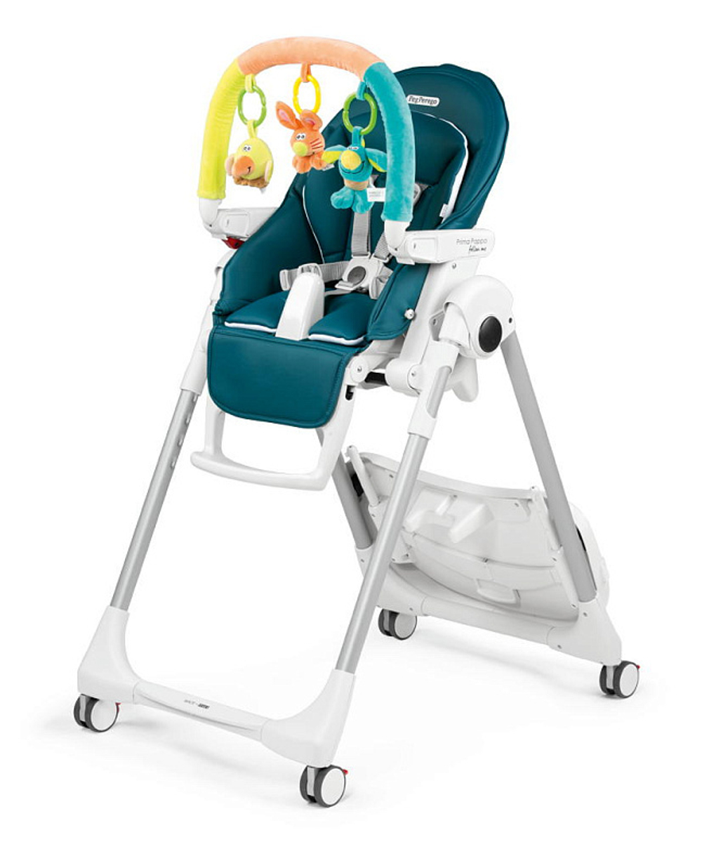 Стульчик для кормления Peg Perego Prima Pappa Follow Me Plus Petrolio