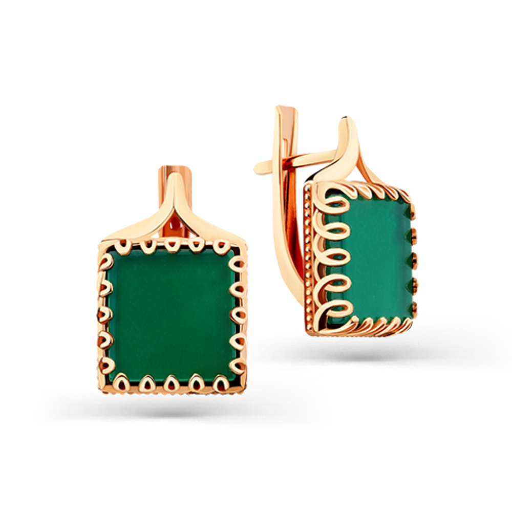 Серьги из золота 585 пробы