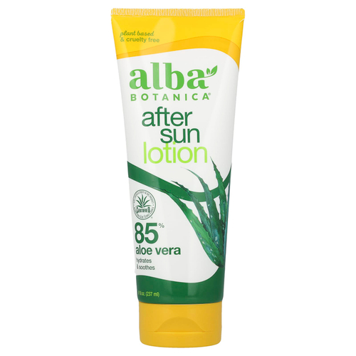 Alba Botanica, лосьон после загара, 85% алоэ вера, 237 мл (8 жидк. унций)
