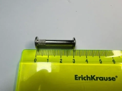 Стяжка мебельная межсекционная, Диаметр 5 мм, М4 , 10 штук, для стягивания боковин мебели общей толщиной от 32 до 40 мм