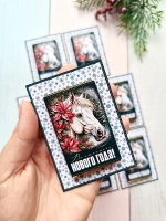 Открытки подарочные на Новый год с шоколадом