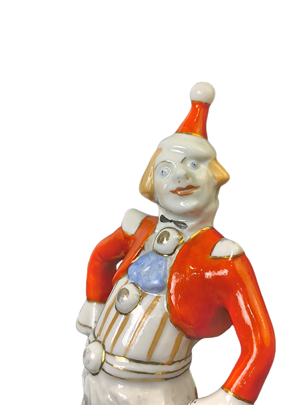 Фарфоровая статуэтка "Клоун" ДФЗ Вербилки