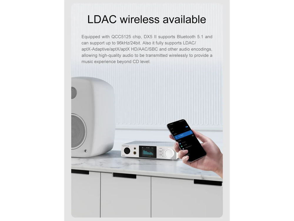 Цифро-аналоговый преобразователь Topping DX5 II