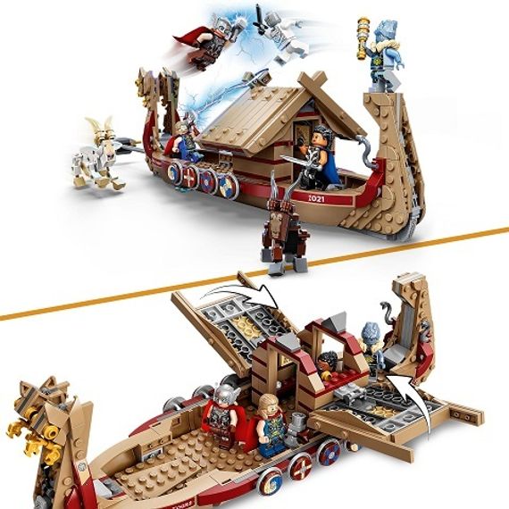 Lego konstruktor Marvel 76208 The Goat Boat