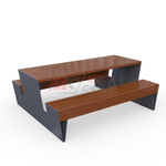 Стол уличный Терон с лавками