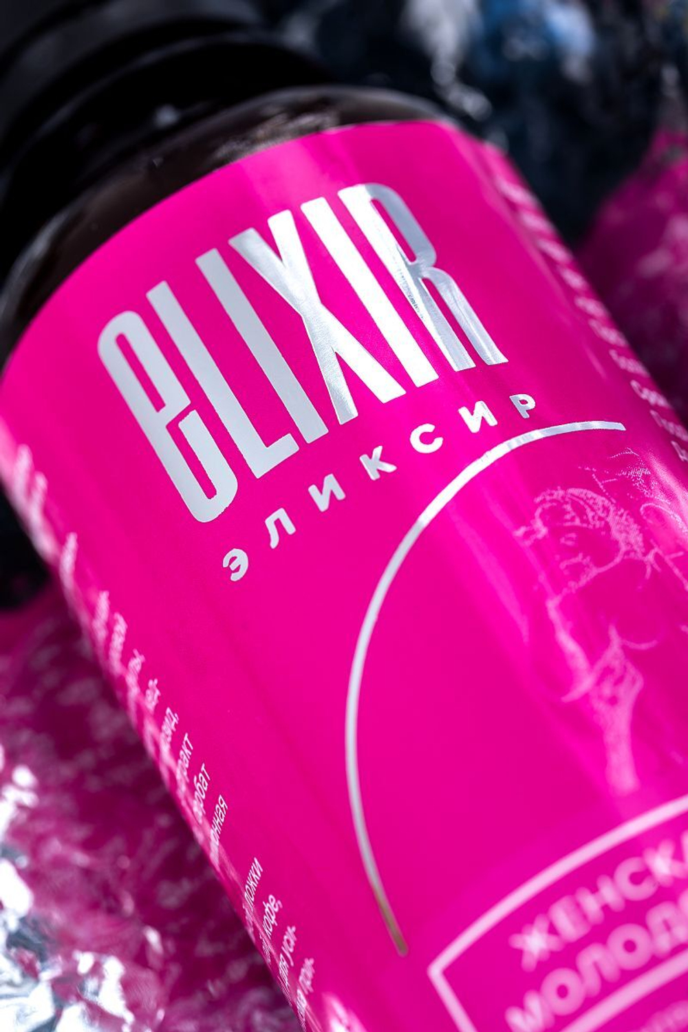 Эликсир для женщин «Женская молодость» на соке черники - 200 мл.