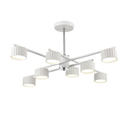 8241/8C COMFI LN26 244 белый/хром, металл Люстра потолочная LED GX53 8*7W 220V KARINA