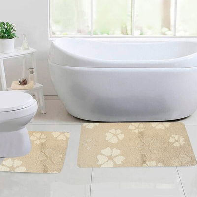 Коврик MAXIMUS 2шт 50*80/40*50см, 2540 BEIGE