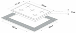 Газовая поверхность Korting HG 997 CTX