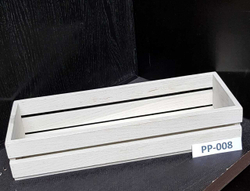 Ящик ддя кондиментов дуб;белый;H=7,L=34,B=12см