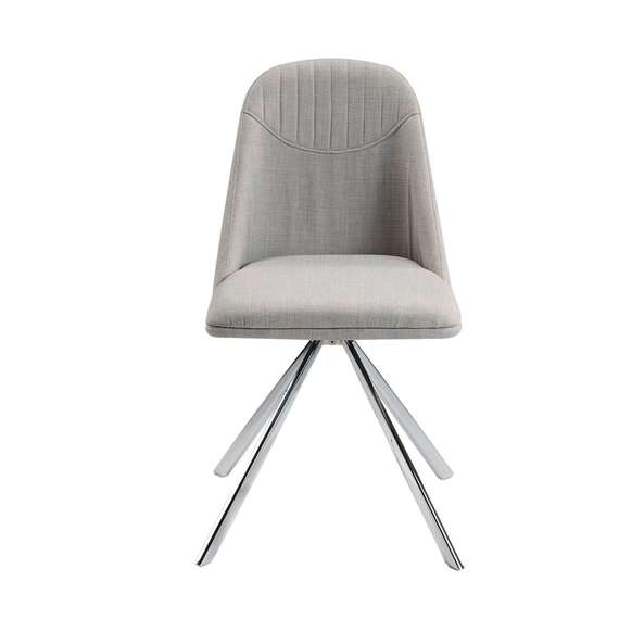 Крутящийся стул Espacio Malva, серый