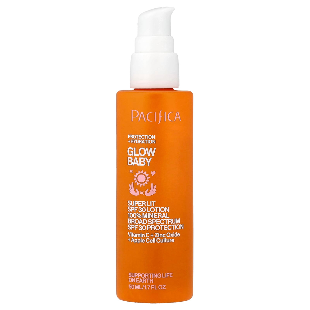 Pacifica, Glow Baby, лосьон Super Lit, SPF 30, 50 мл (1,7 жидк. унции)