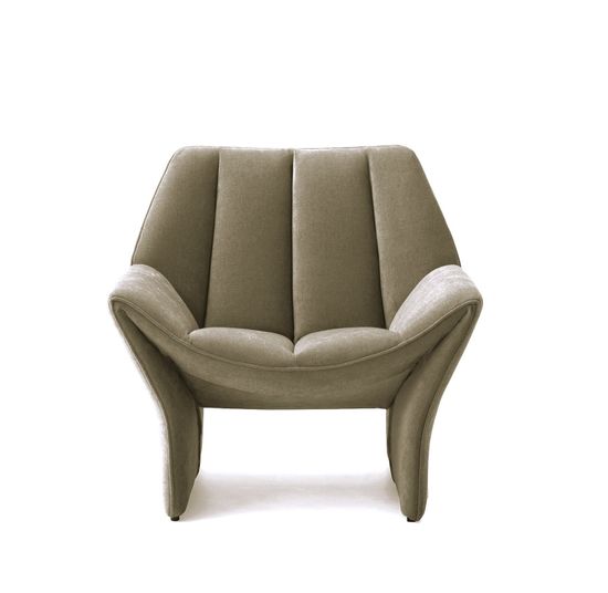 Кресло с оттоманкой Hirundo велюр