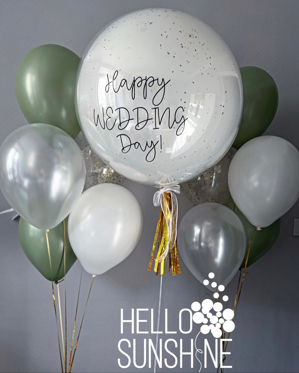 Набор шаров Свадебный мир
