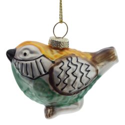 GAEM Украшение новогоднее "Птичка", L7 W4 H6 см, 3в.