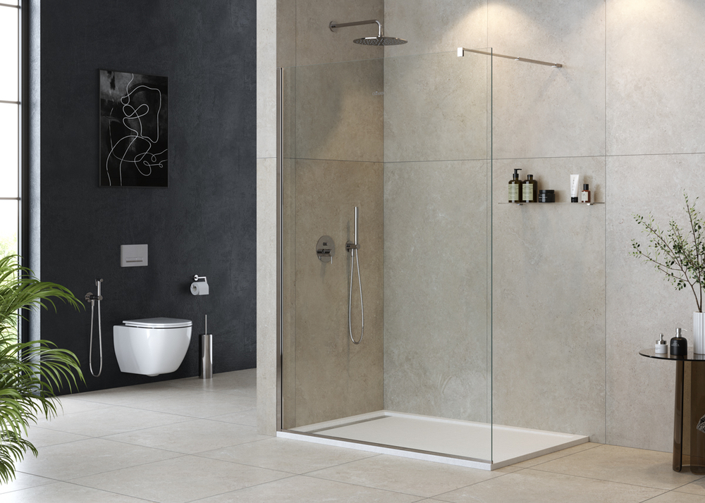 Душевая перегородка Cezares LIBERTA-L-1-140-C-Cr