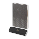Подарочный набор: Шариковая ручка Parker Jotter + ежедневник, серый