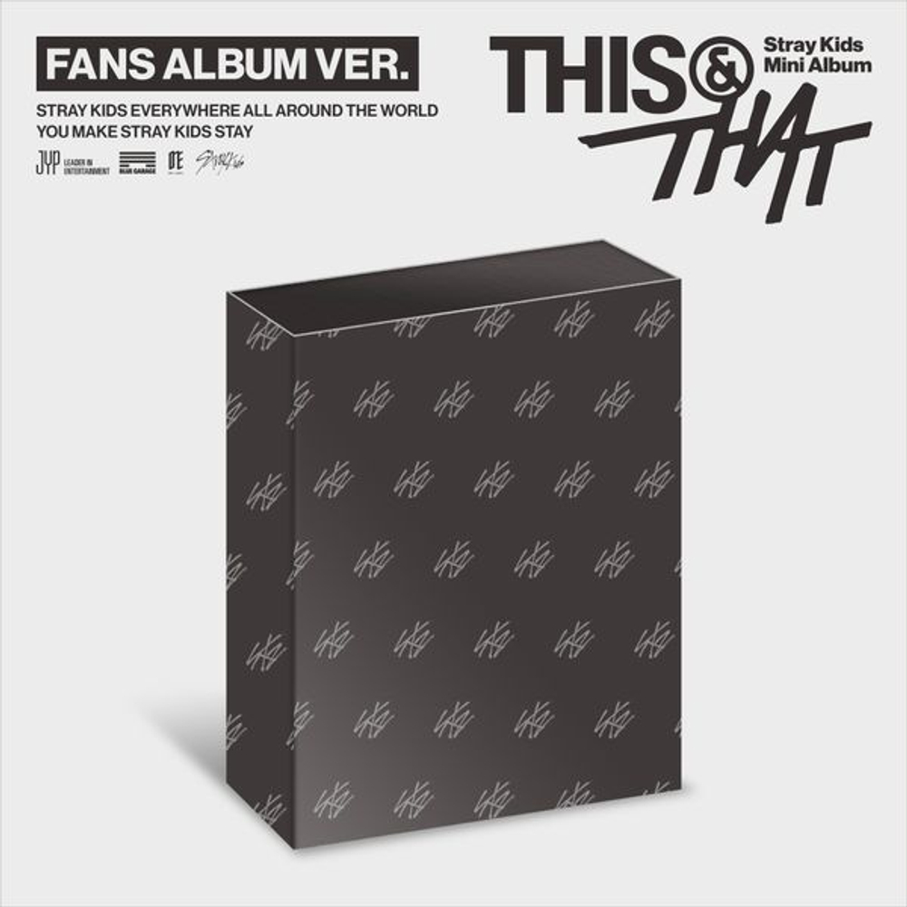 Альбом Stray Kids - THIS & THAT (FANS ALBUM Ver.) - с подарками за предзаказ