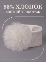 Повязка на голову бантик для девочки