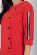 Платье Простота в деталях (красное) П12621-5 LT Collection